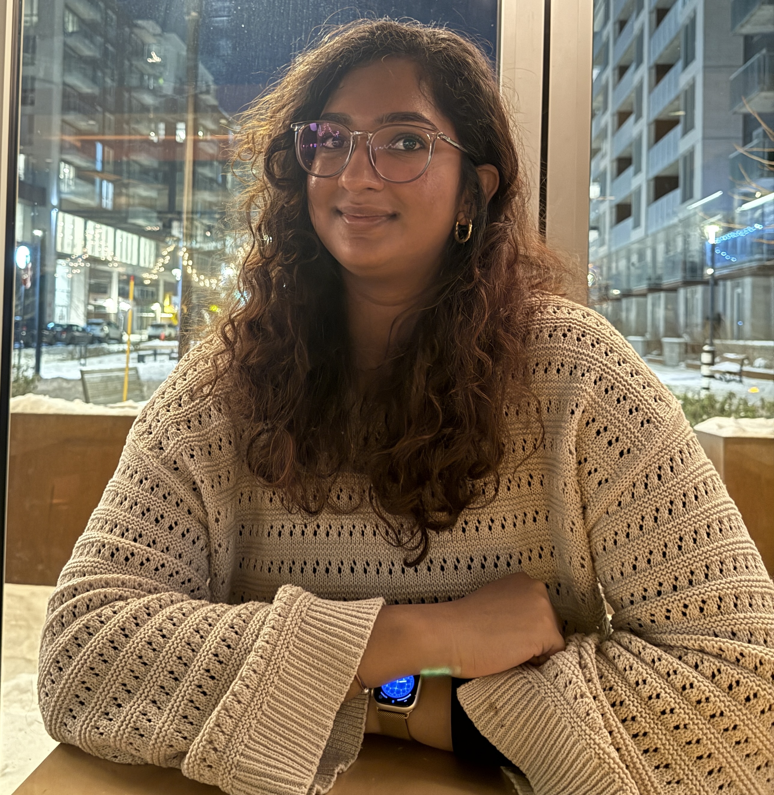 Portrait photo of Smera Shetty, UX and Product Designer